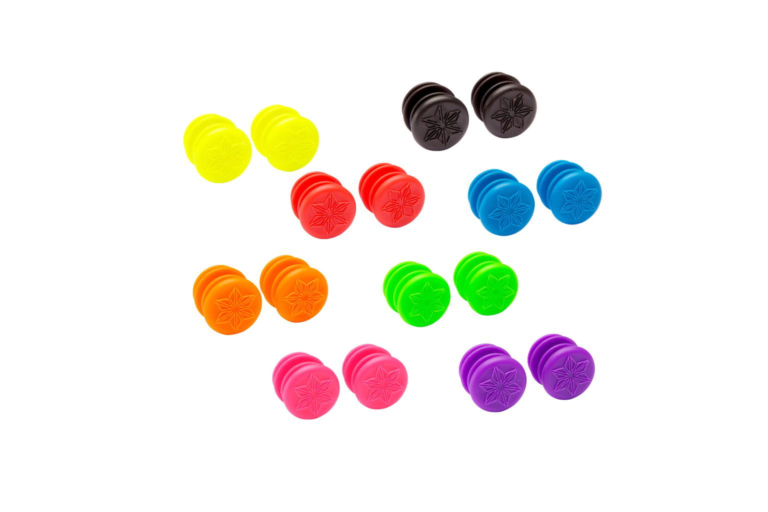 Supacaz Endz for Siliconez, Assorted Colors 2pack