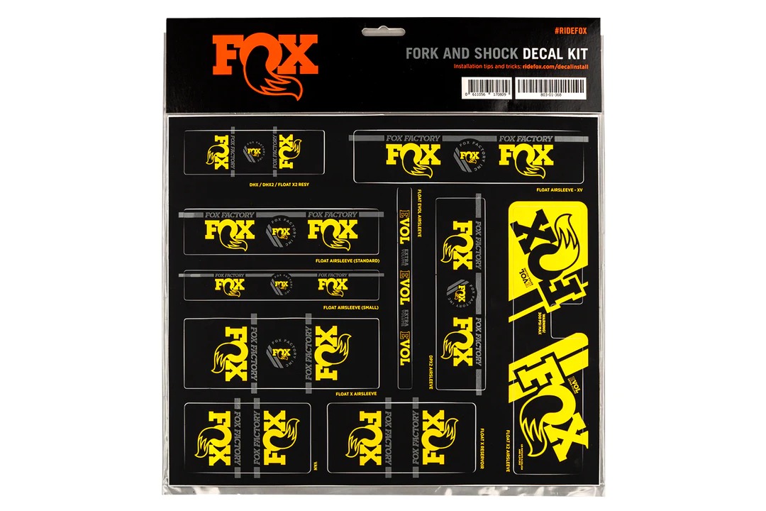 Fox Heritage Fork & Shock Decal Kit