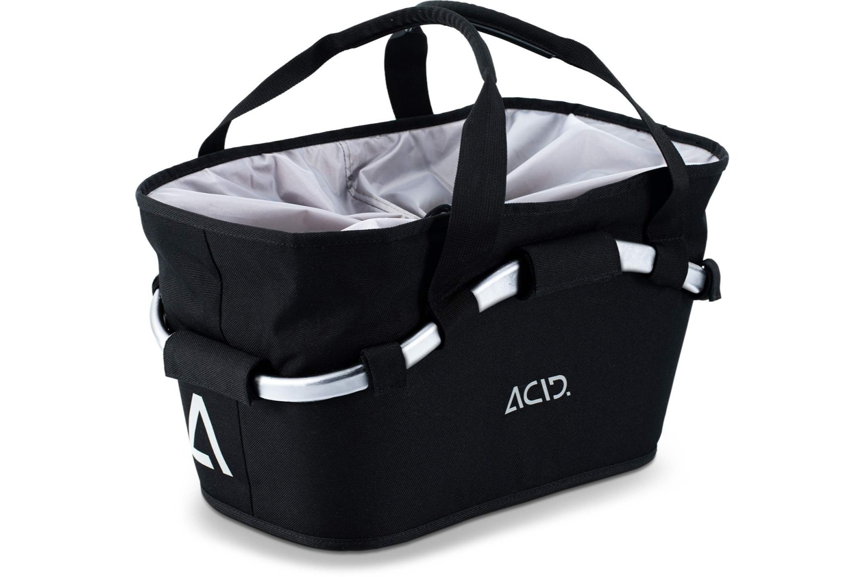 Cube Acid Rear Carrier Basket CITY20 RILink Black