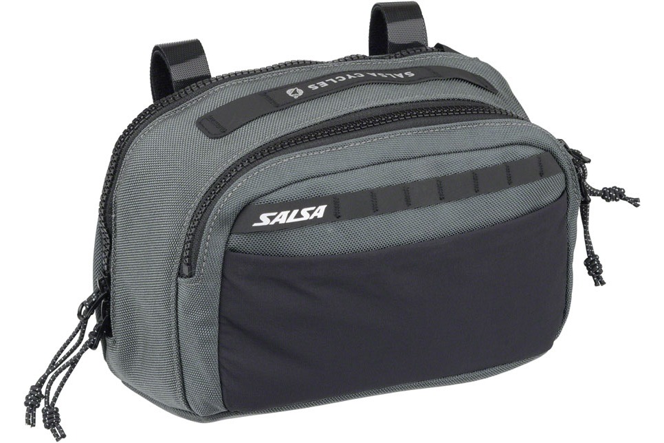 Salsa Handlebar Bag EXP-R Series Fireweed Gray