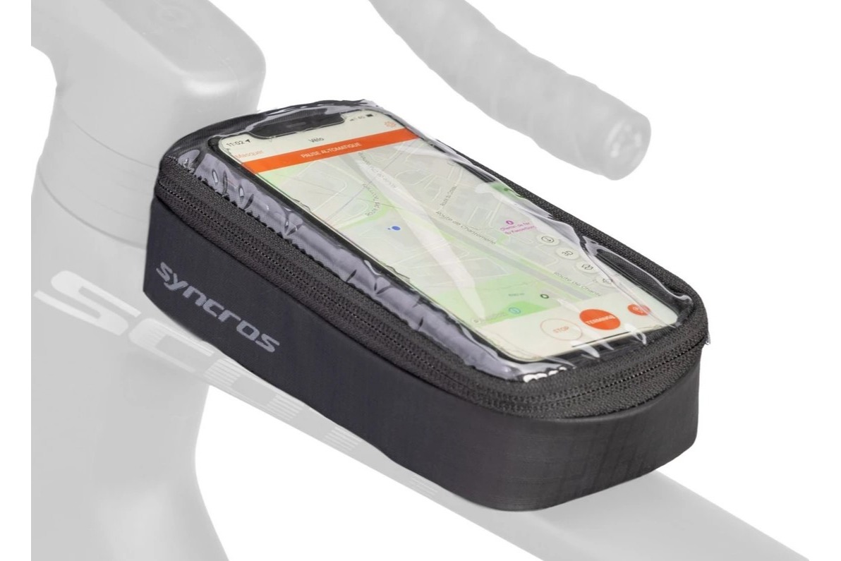 Syncros Toptube Phone Bag Ride Touch Screen Black