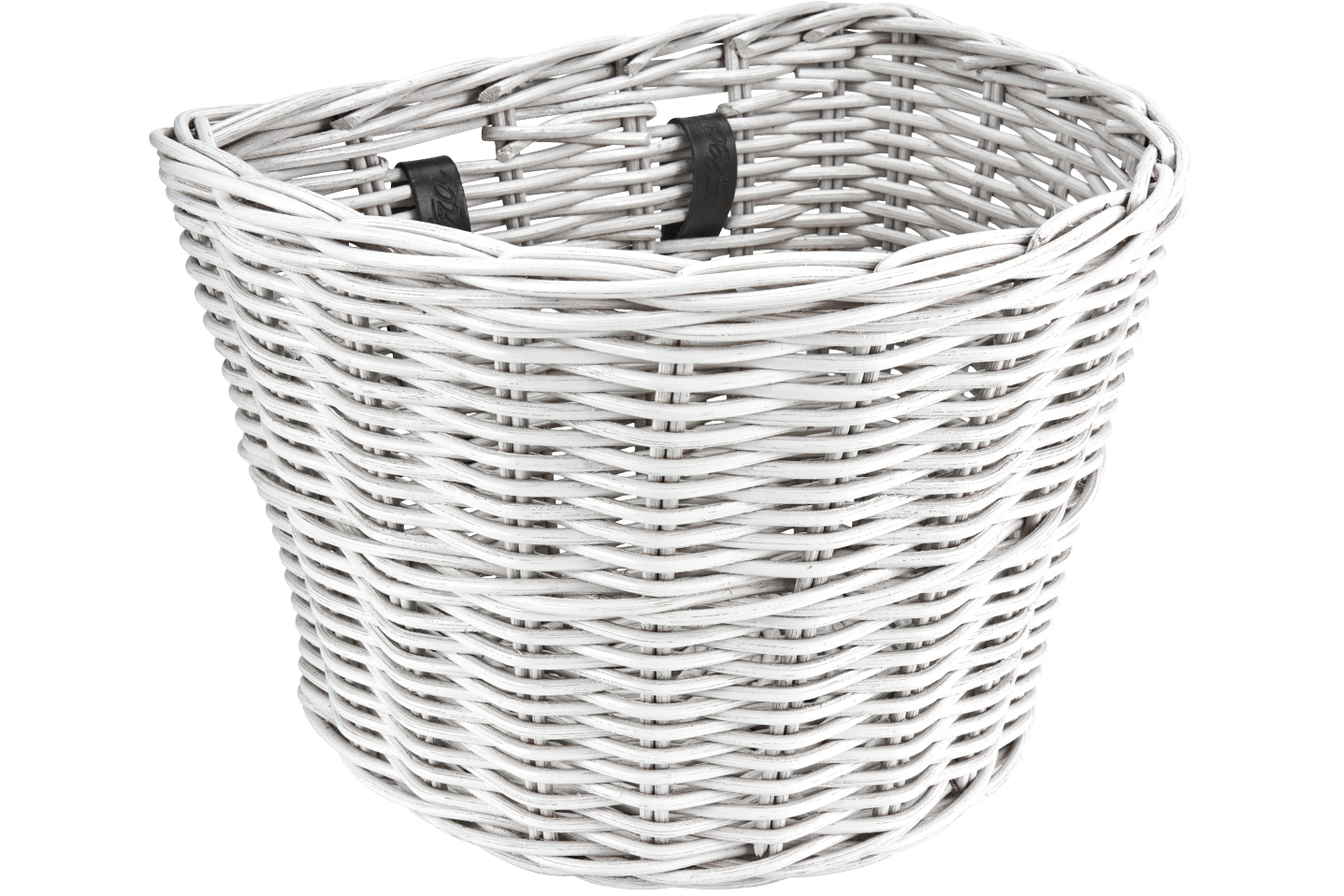 Electra Basket Rattan Large Front White Revolution Cycle