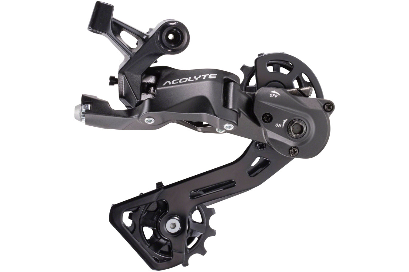 microSHIFT Rear Derailleur Acolyte 8Speed Medium Cage with SpringLock ...