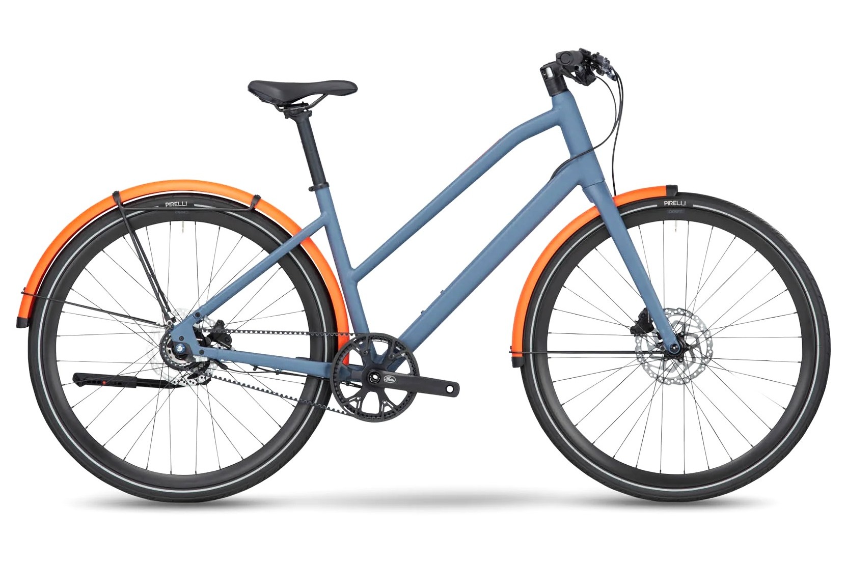 BMC Urban Challenge 257 AL One StepThru Medium Powder Steel Blue/Orange