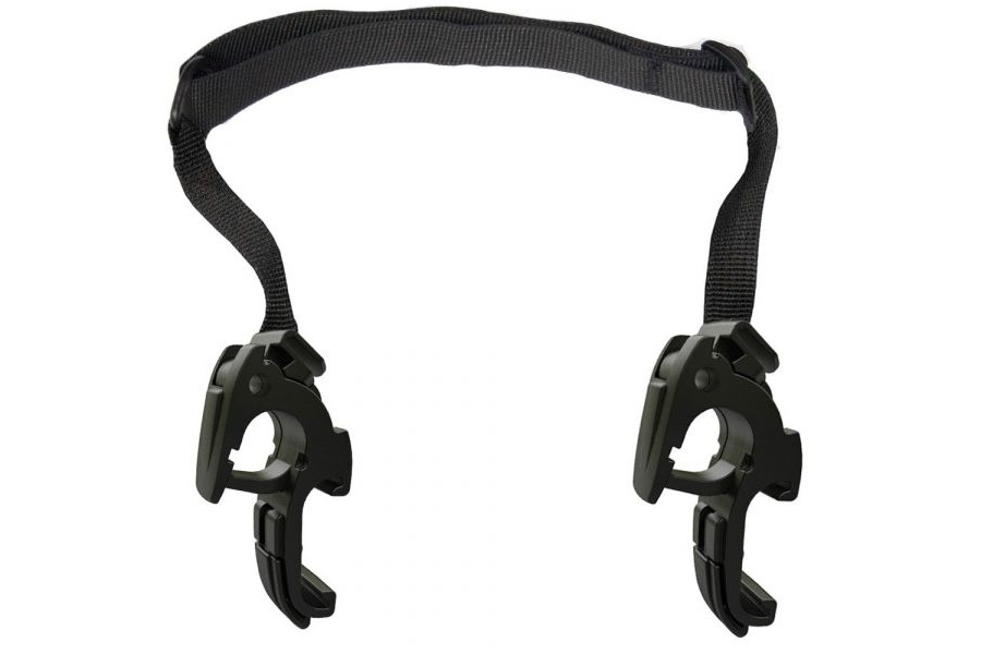 2 QL2.1 HOOKS WITH ADJUSTABLE STRAP 18MM, (NO INSERTS ADAPTABLE