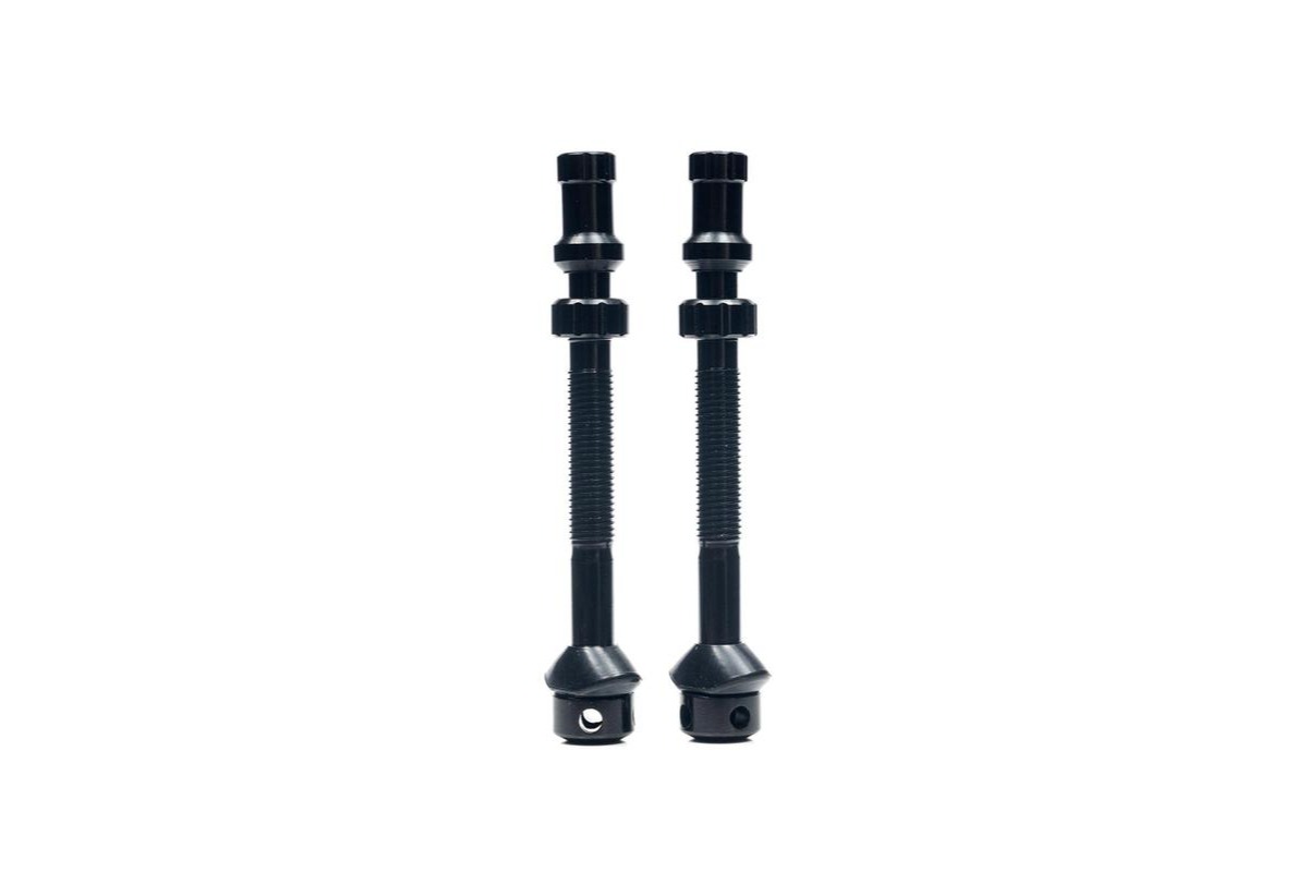 Stans NoTubes Universal Tubeless Valve Stem Presta Valve for 37-46mm Deep Rims Alloy Black