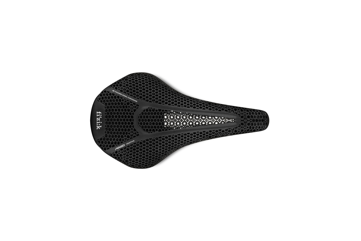 Fizik Saddle Vento Argo R3 150mm Kium 7x7mm Rails Adaptive Black Revolution Cycle