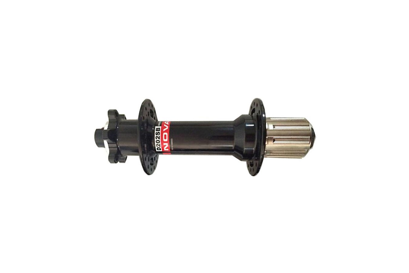 Novatec, D202SB, Disc Hub, Rear, 32H, 12mm TA, 197mm, Shimano HG