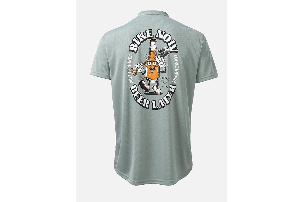 Loose Riders Jersey Tech Short Sleeve Bike Now Beer Later