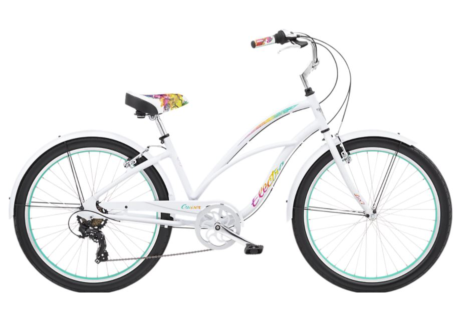 Electra 2021 Cruiser LUX 7D Step Thru 26 Bright White