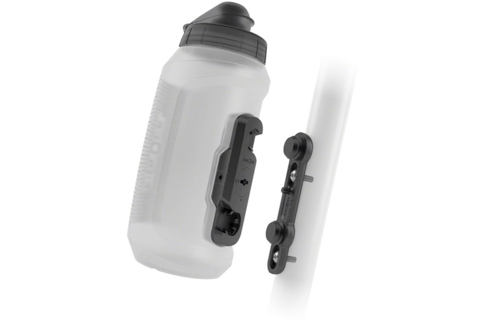 Fidlock Water Bottle Twist 750 Compact with Bike Base Clear 750mL/25.5oz