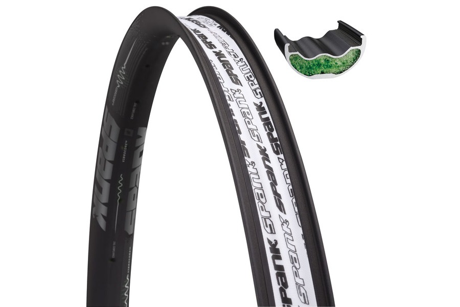 Spank 350 Vibrocore Rim 26in 32H Black Revolution Cycle