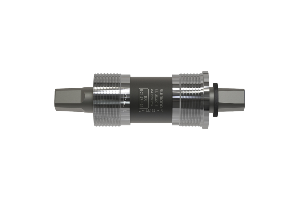 Shimano Bottom Bracket BB-UN300-E for E-TYPE FD Square Type BSA 68mm x 122.5mm (LL123) without Fixing Bolt