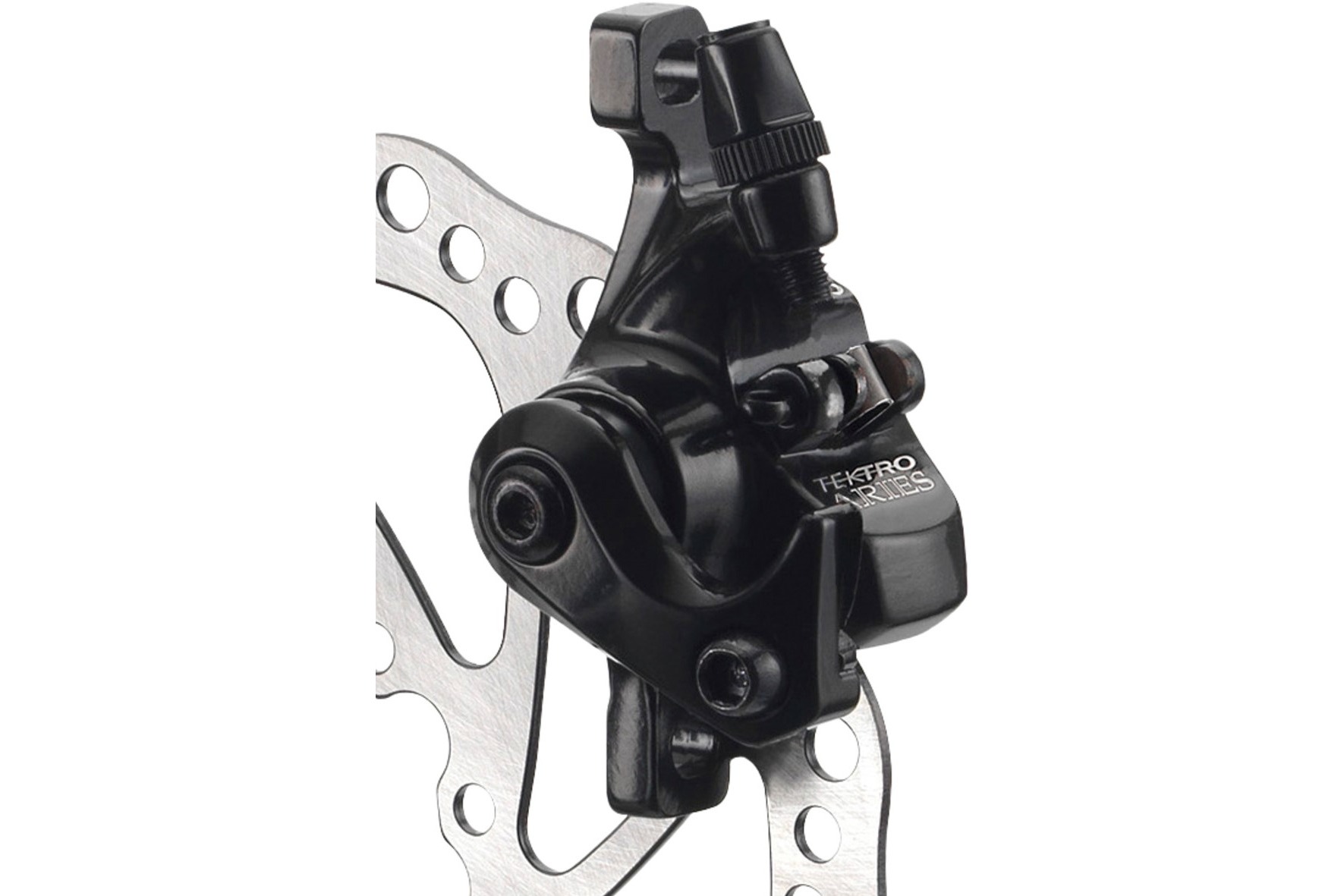 Tektro Disc Brake Caliper MD M300 Aries Cable Actuated Mechanical Post Mount for Long Pull Levers Black Revolution Cycle