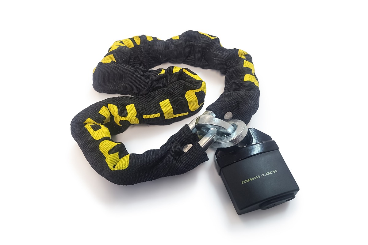 Maxx-Lock Chain 4" with Key Padlock