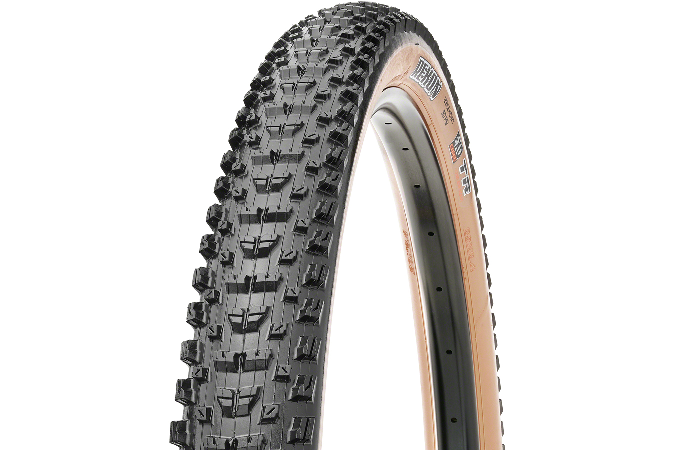 Maxxis Tire Rekon 29in x 2.6in F60 DC EXO TR WT Black/TanWall