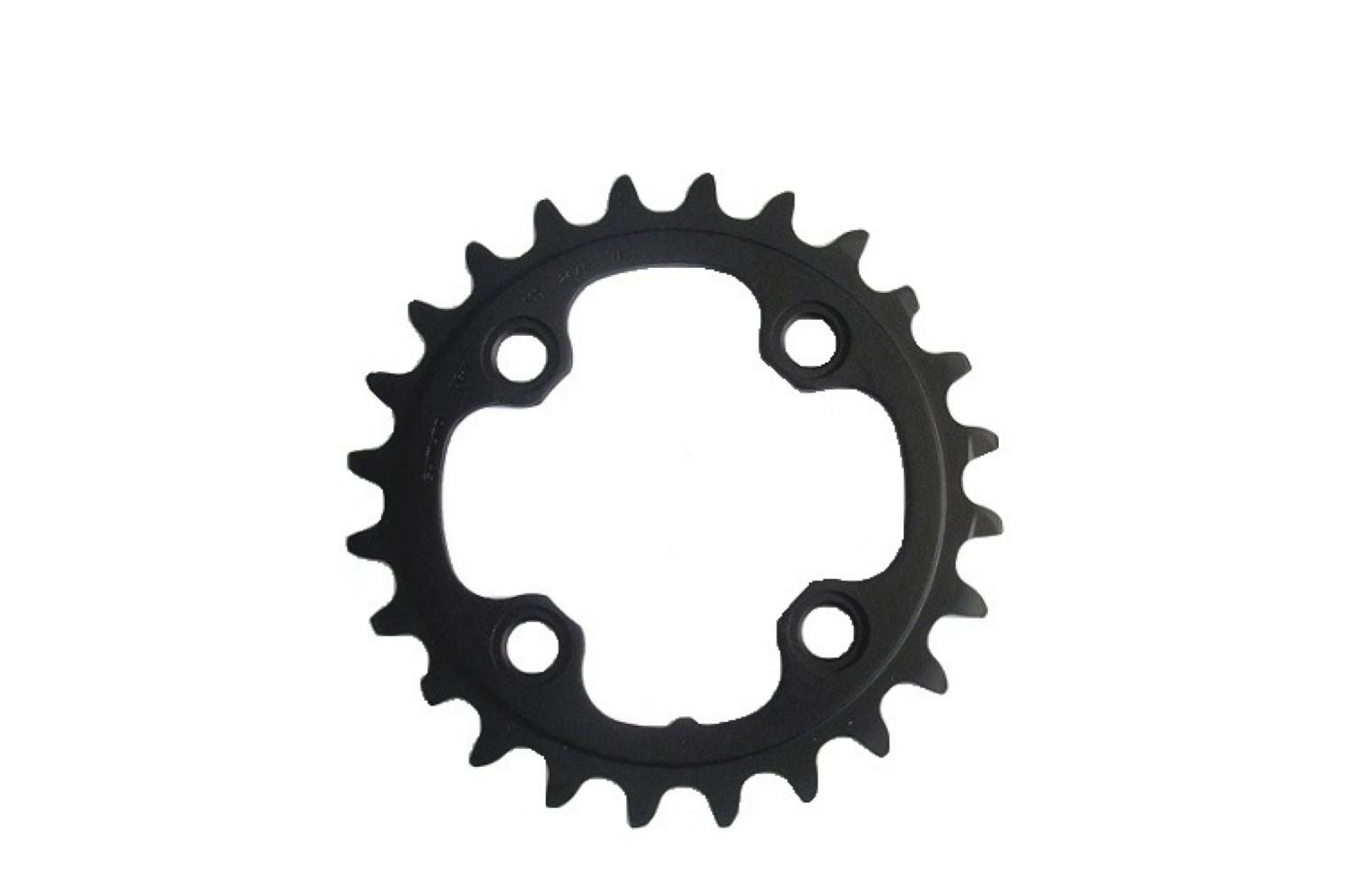 Shimano Chainring Deore FC-M590 22Tooth 9Speed BCD64mm 4Bolt Inner for 22/32/44 Steel Black