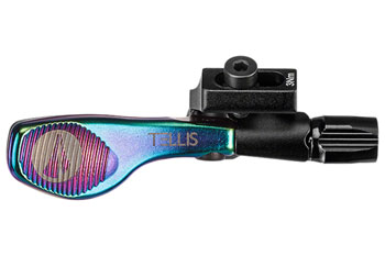 SDG Tellis Dropper Post Remote - Adjustable, Matchmaker, W/ Fuel Colorway Paddle