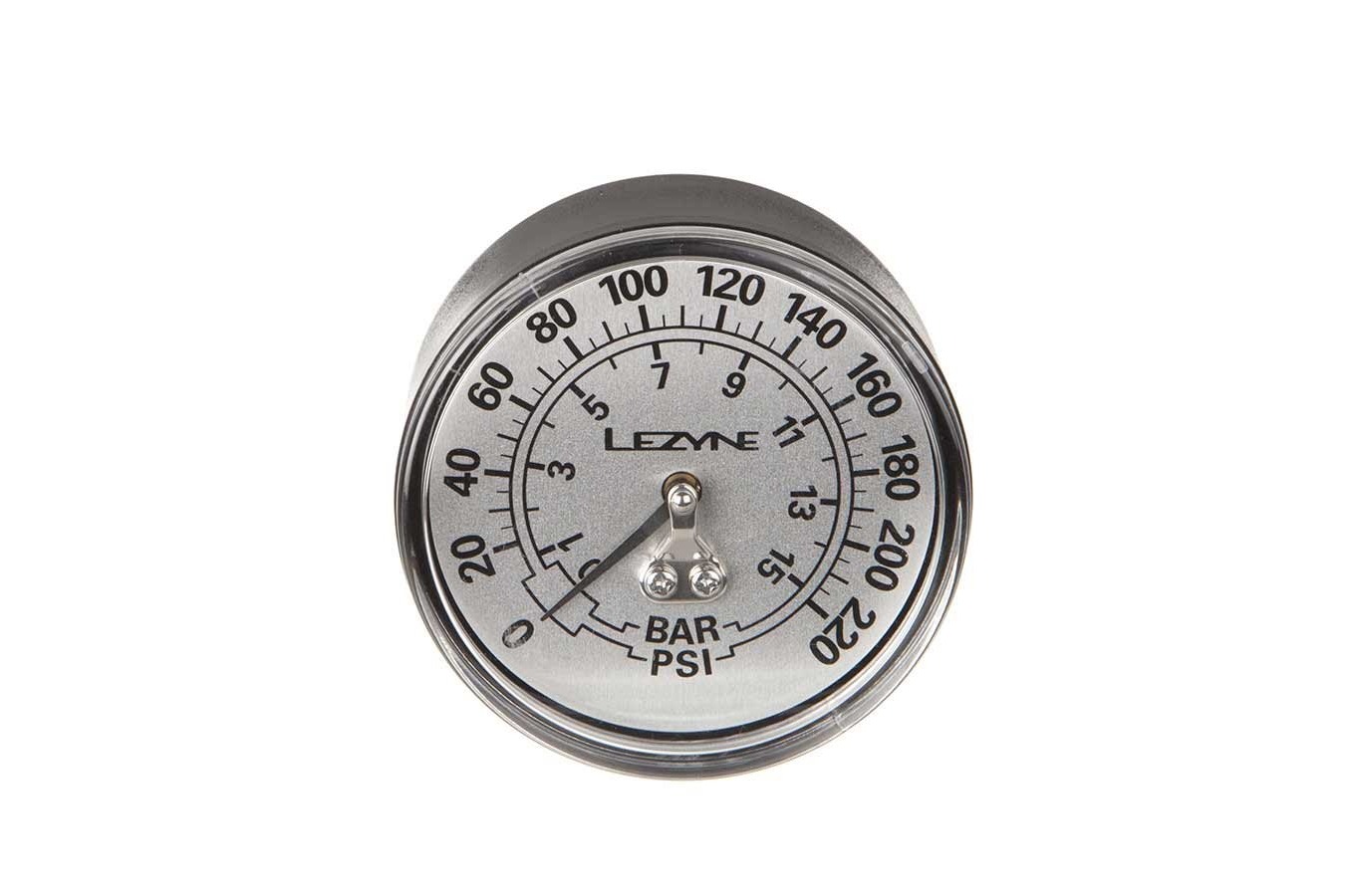 Lezyne Floor Pumps Gauge 2.5in 220psi