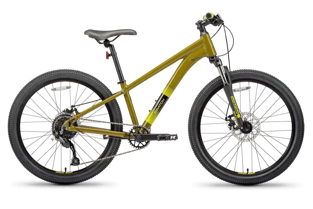 Batch MTB Disc Youth Bike 24in Gloss Olive Green