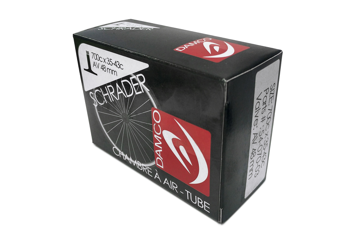Damco 700c x 35c-43c Schrader Valve 48mm Tube