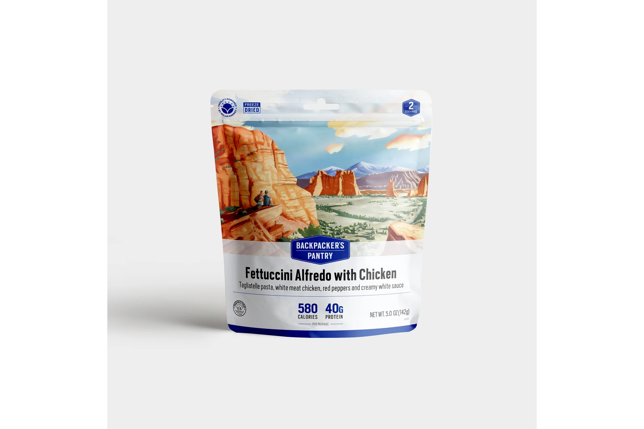 Backpackers Pantry Fettuccini Alfredo with Chicken 1 Serving