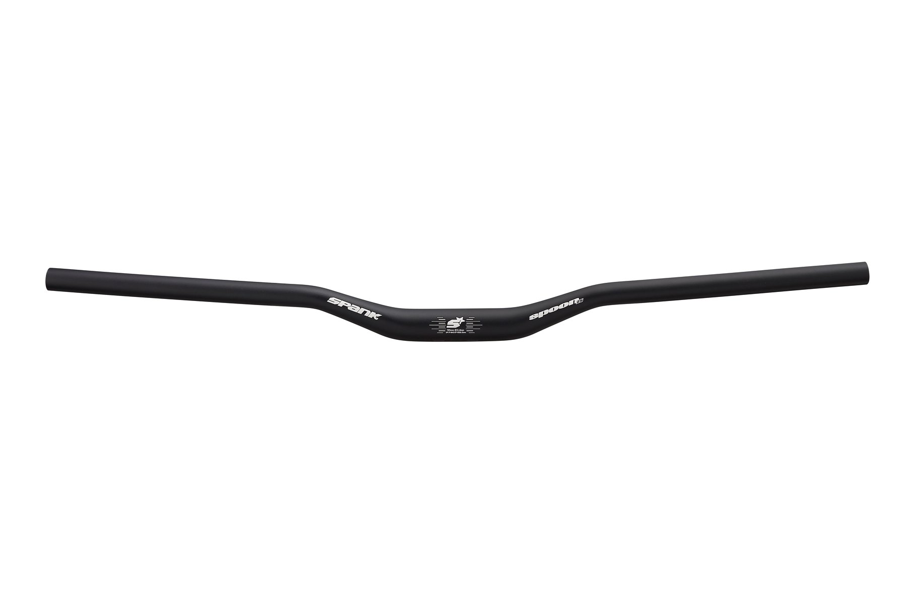 Spank Handlebar Spoon60 Black 31.8mm R40mm 785mm