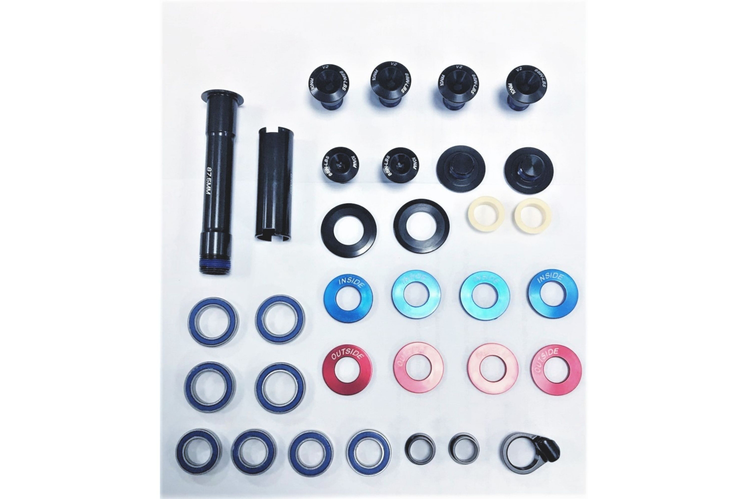 Pivot Bolt Bearing Kits Revolution Cycle