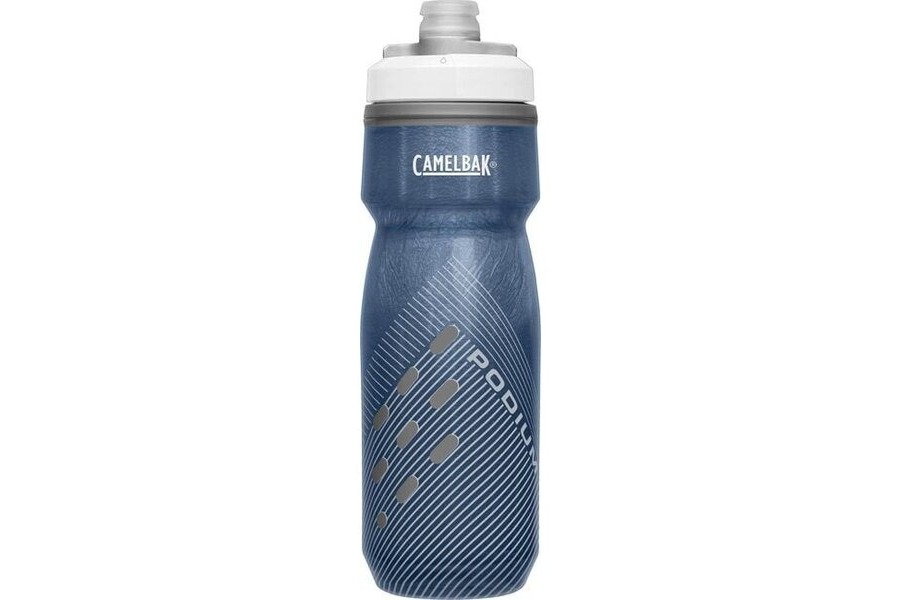 Camelbak Waterbottle Podium Chill 21oz Navy Perforated