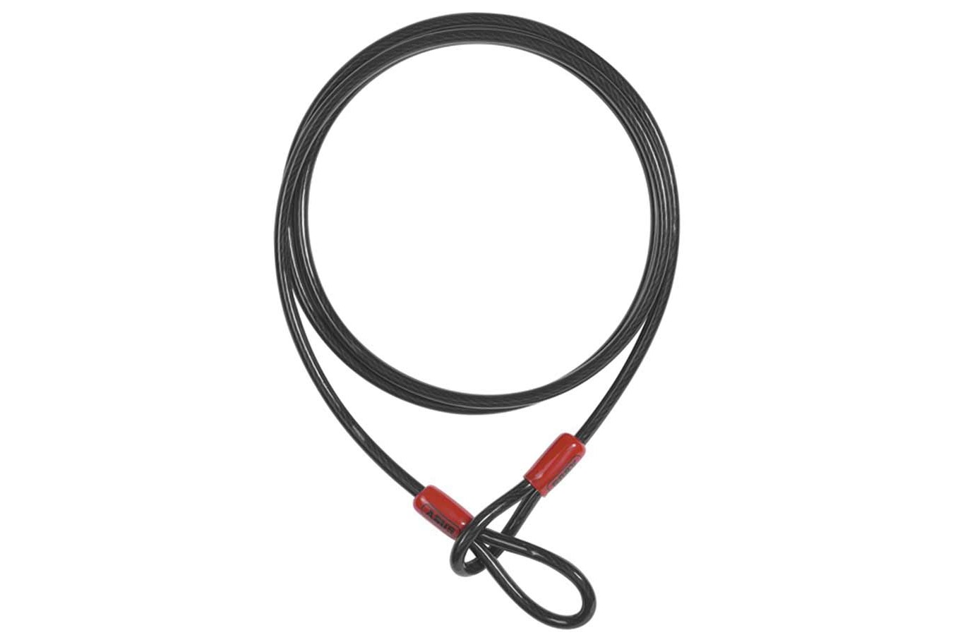 Abus Cable Cobra Loop 10mm x 220cm 7.2foot Black