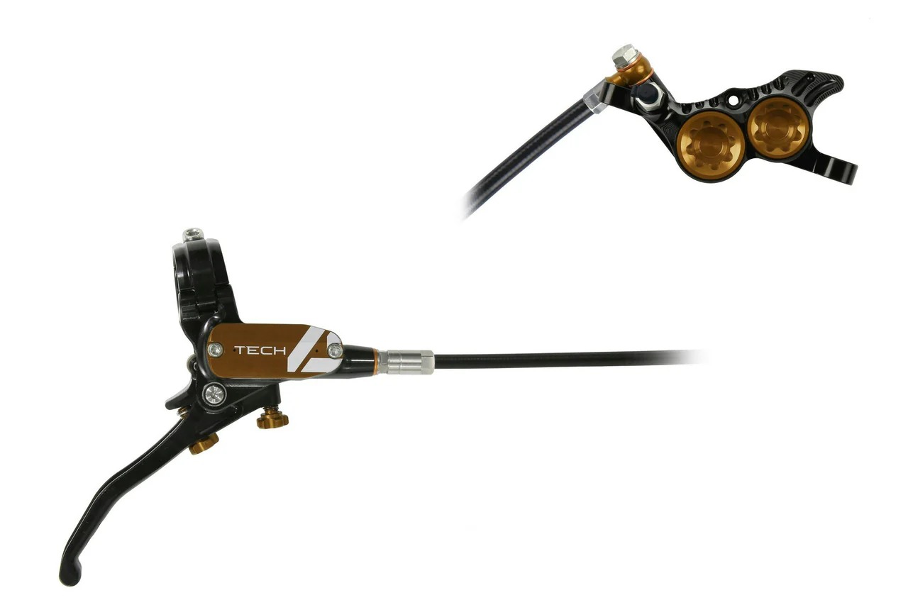 Hope Disc Brake Tech4 V4  No Rotor Black/Bronze