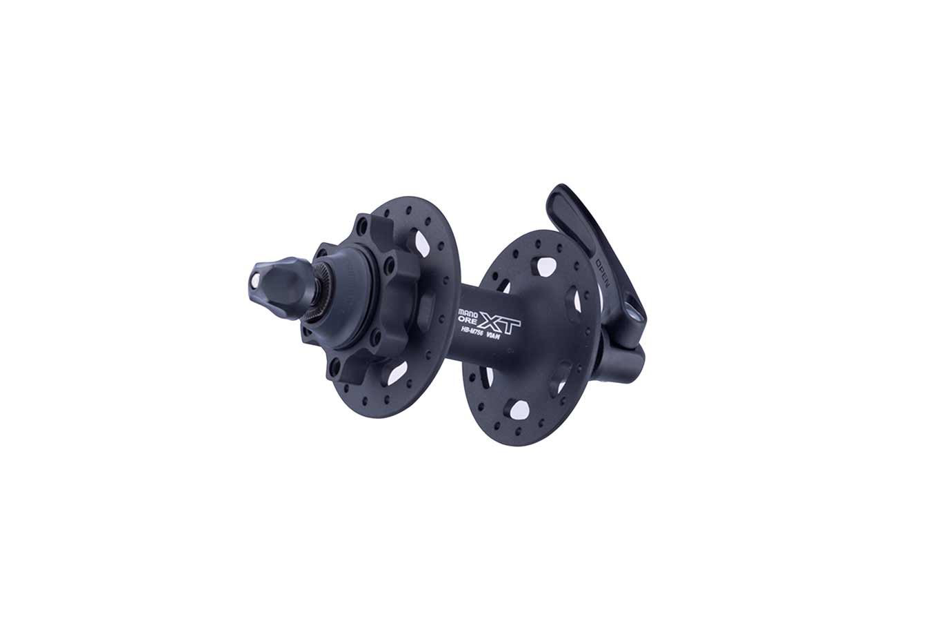 Shimano Deore XT HB-M756 32Hole 100mm QR 6Bolt Black Front Hub