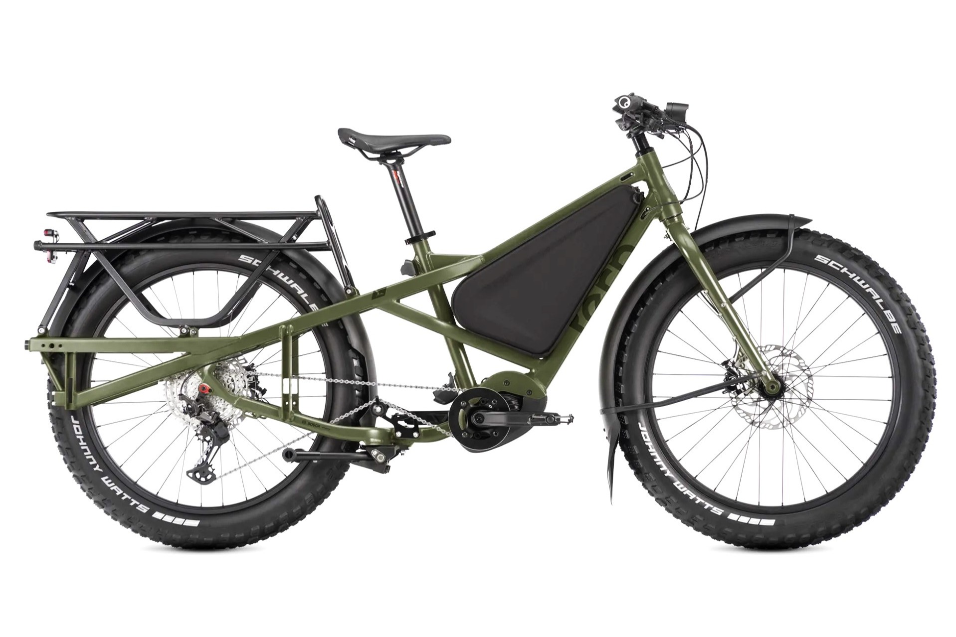 Tern Orox S12 27.5in Performance Line CX 725wh Large Dark Green/Satin Pine