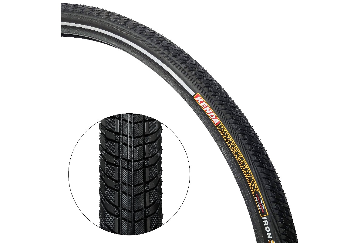 Kenda Tire Kwick Trax Wire Bead K1053 700c x 38 mm Black