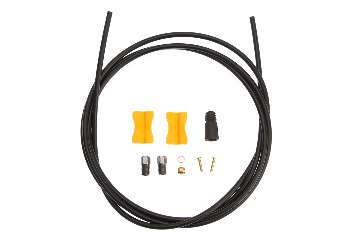 Shimano Disc Brake Hose SM-BH59-JK-SS for ST-RS685/BR-RS785 1700mm Black Straight-Straight Type with Connecting Unit W/TL-BH61