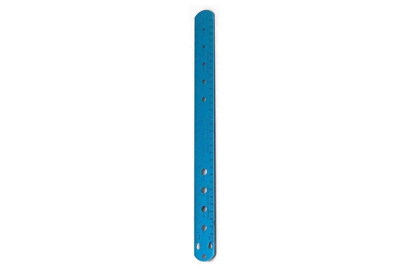 Park Tool SBC-1 Spoke Ruler Cotter and Ball Bearing Gauge