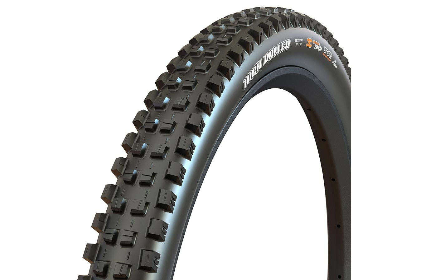 Maxxis High Roller III 29x2.40 Folding TR 3C Maxx Grip EXO Plus 60TPI Black