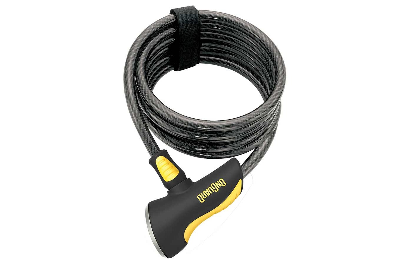 OnGuard, Doberman 8027, Coil cable with key lock, 15mm x 185cm (15mm x 6')