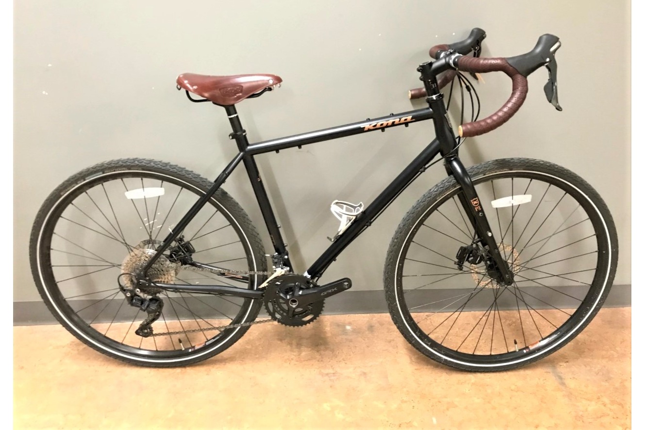 USED Kona Sutra steel gravel bike 56cm black