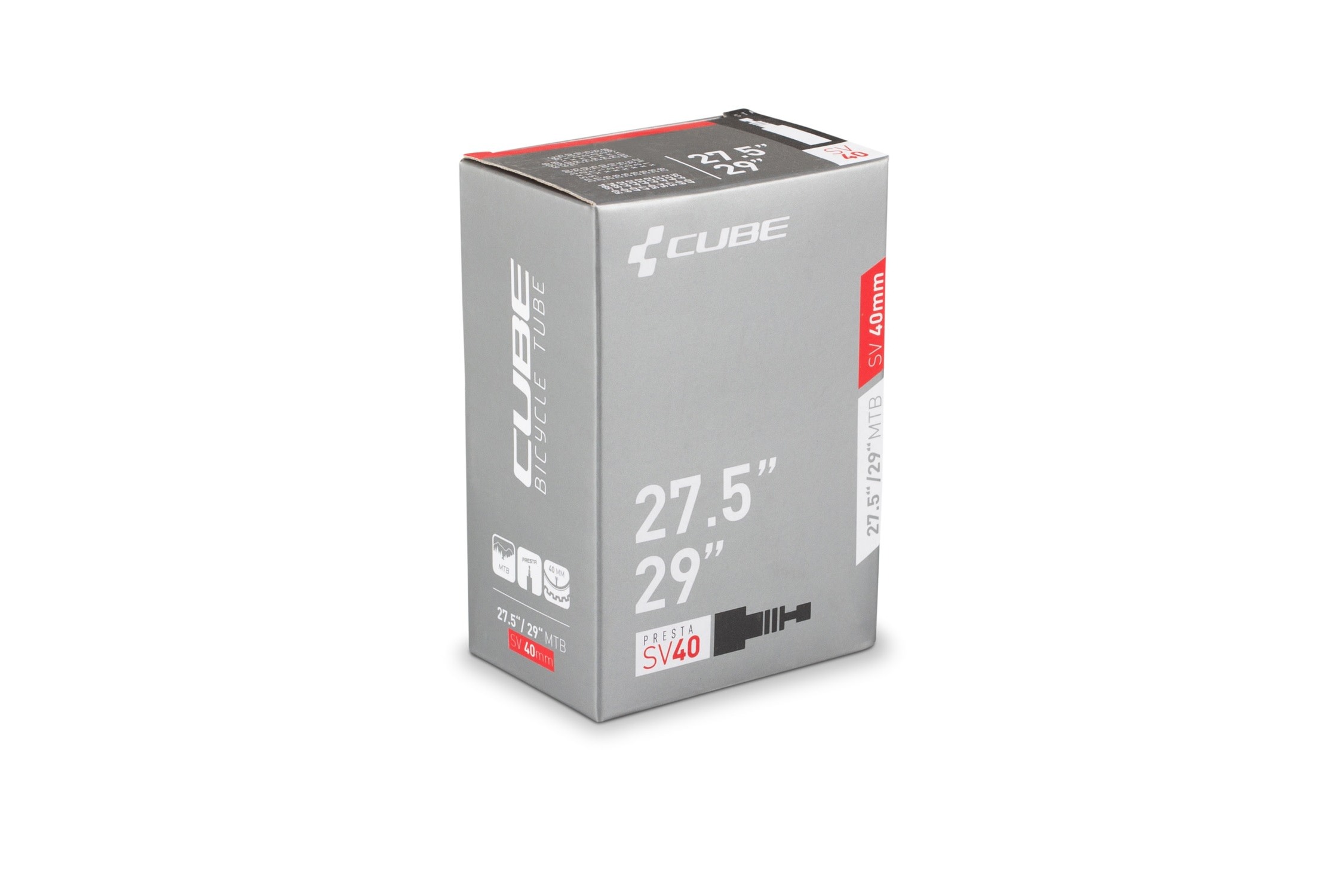 27.5 mtb discount inner tube presta